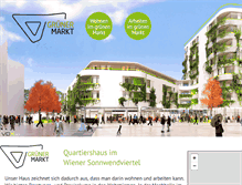 Tablet Screenshot of gruenermarkt.at